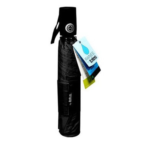 Totes Raines Umbrella Auto Open and Close Large, Black, 1 Ea